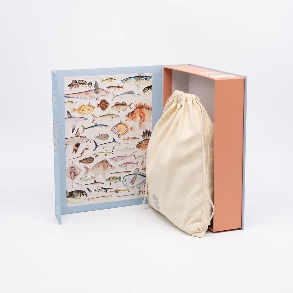 100% NZ - Fishes of NZ Jigsaw Puzzle Box