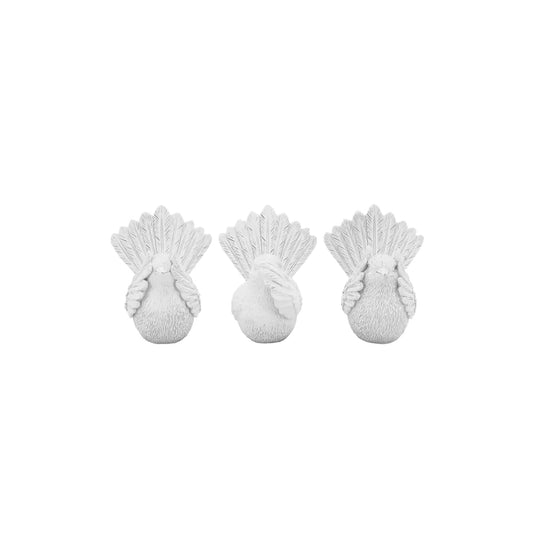 Hear/See/Speak Wagtails- Set of 3