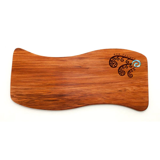 Romeyn Woodcrafts - Large Rimu Cheese Platter - Engraved