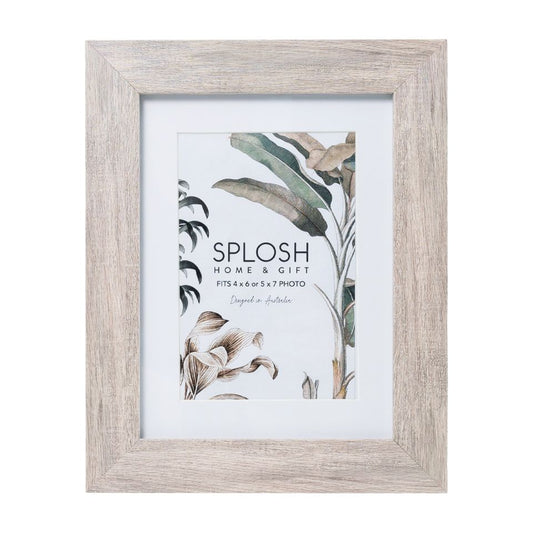Splosh Photo Frame - Exotic Wooden Frame 6 x 4