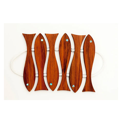 Romeyn Woodcrafts - RimuTable Mat - Fish 6