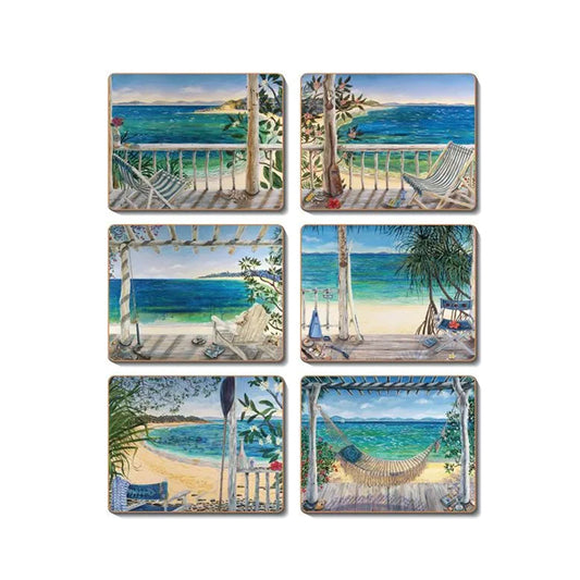 Placemats - Beach Balconies Set of 6
