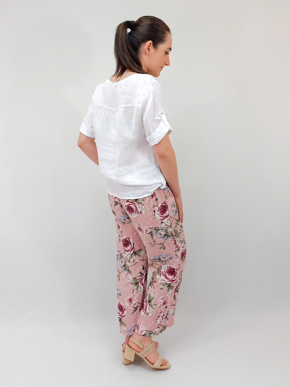 Aida Rose - Relaxed Pants Floral