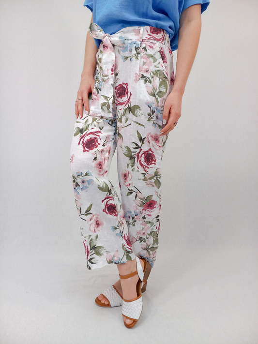 Aida Rose - Relaxed Pants Floral