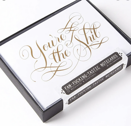 Calligraphuck Cards - Fan-Fu*king-Tastic Notecards