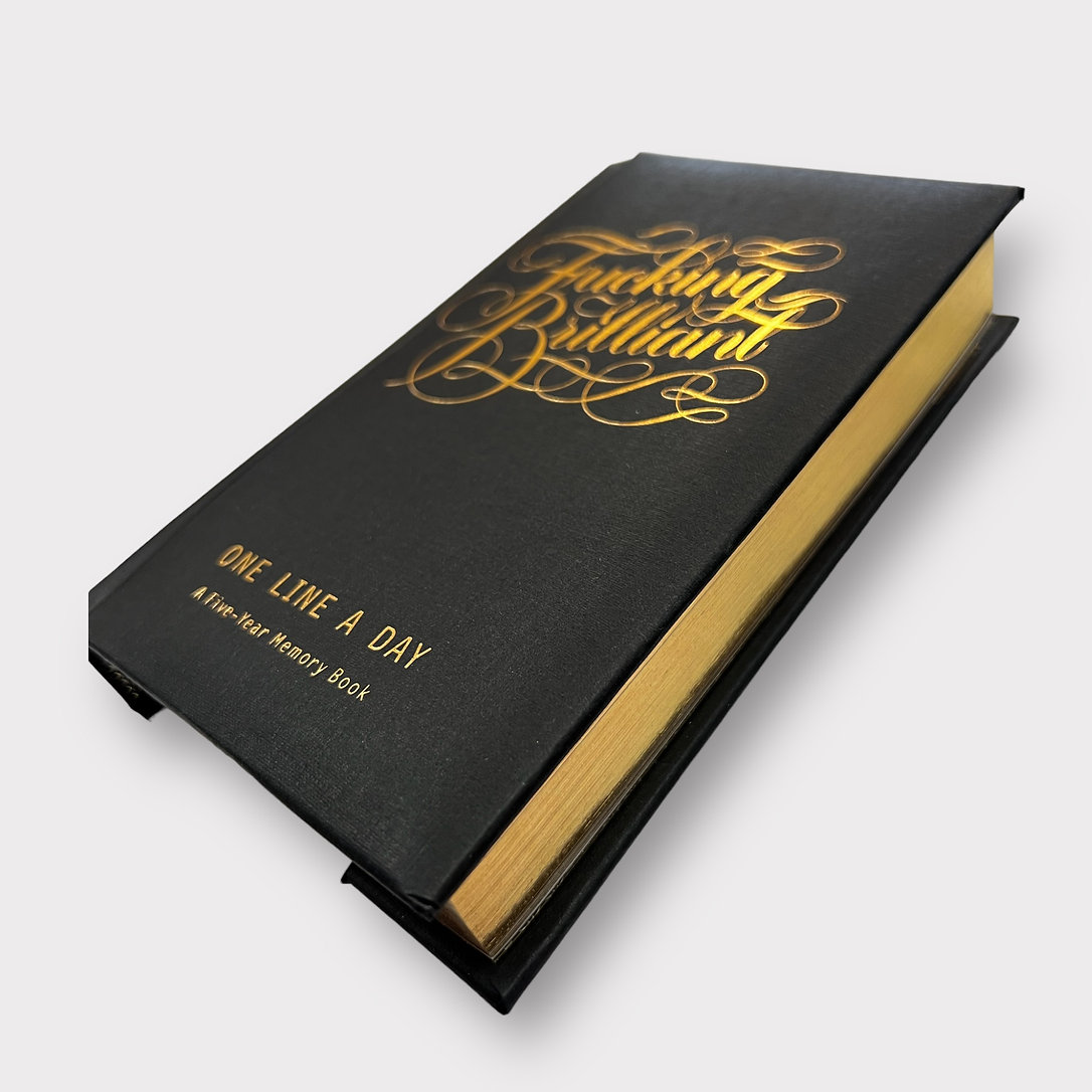 Calligraphuck Books - F*cking Brilliant - One Line a Day
