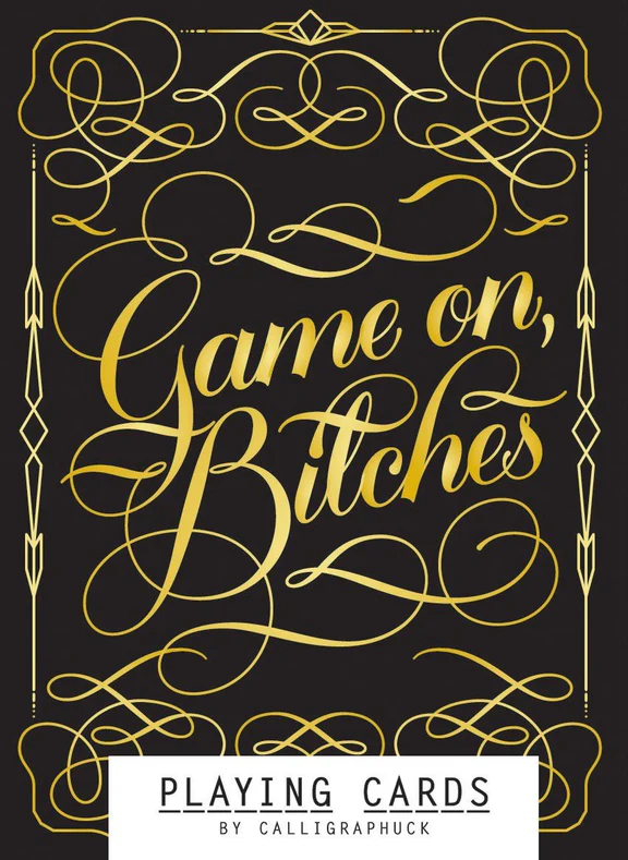 Adult Games - Game On Bitches Playing Cards