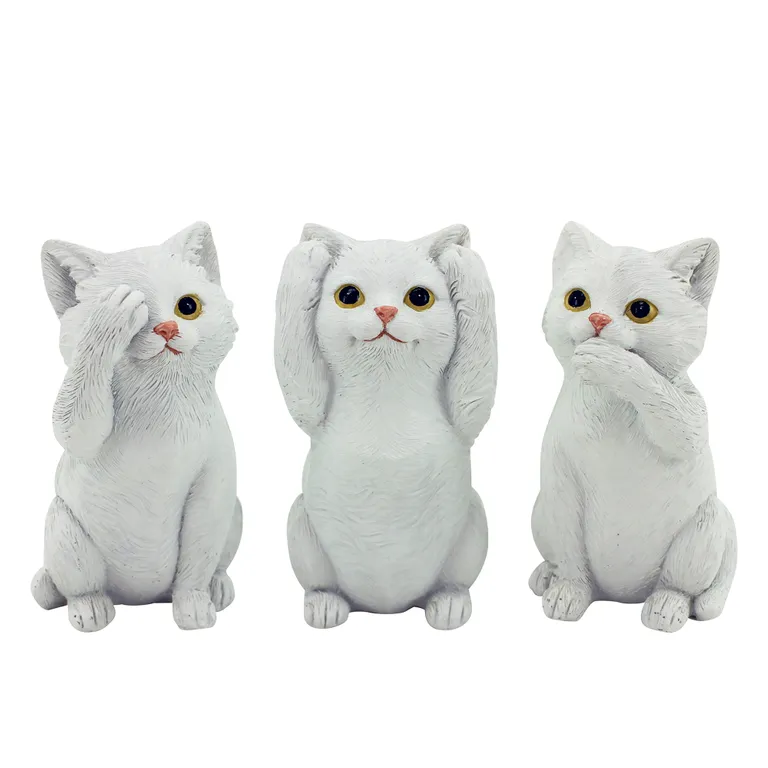 Hear/See/Speak Cats - Set of 3