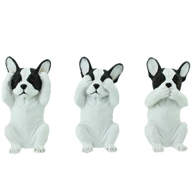 Hear/See/Speak Frenchies - Set of 3