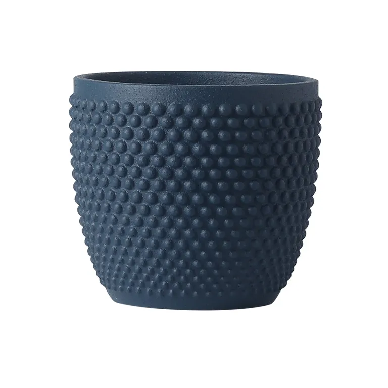 Planter - Polka Dot Blue Ocean