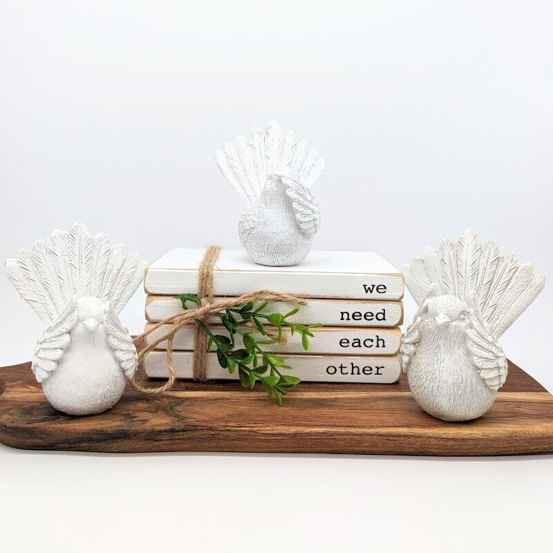 Hear/See/Speak Wagtails- Set of 3