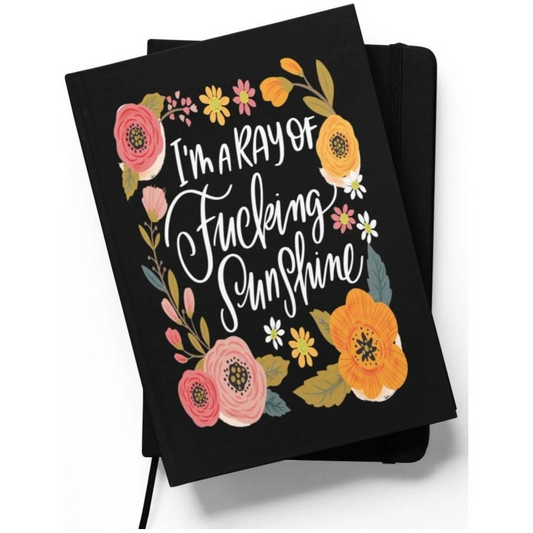 Disrupted Industries Motivational Notebook - I'm A Ray Of F*cking Sunshine