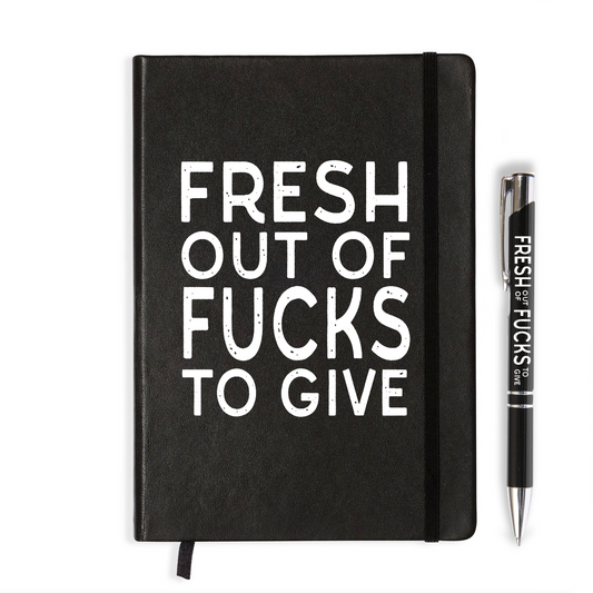 Disrupted Industries Stationery Pack - Fresh Out Of F*cks To Give