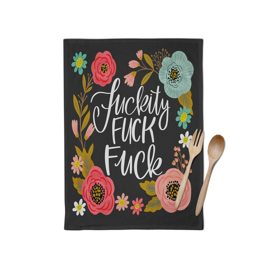 Disrupted Industries Tea Towel - F*ckity Fuck F*ck