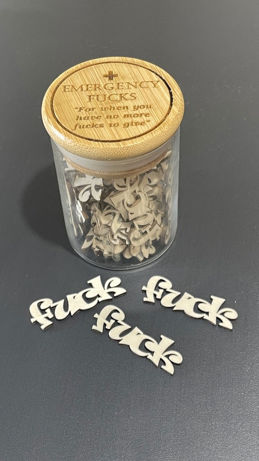 Novelty Item - Emergency F*cks