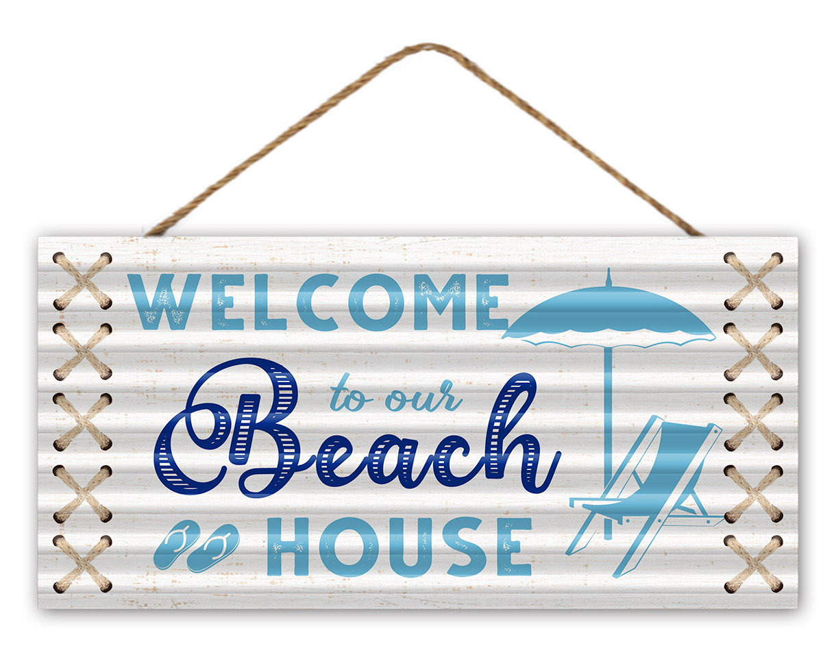 GET POSH - Signs - Beach House Welcome