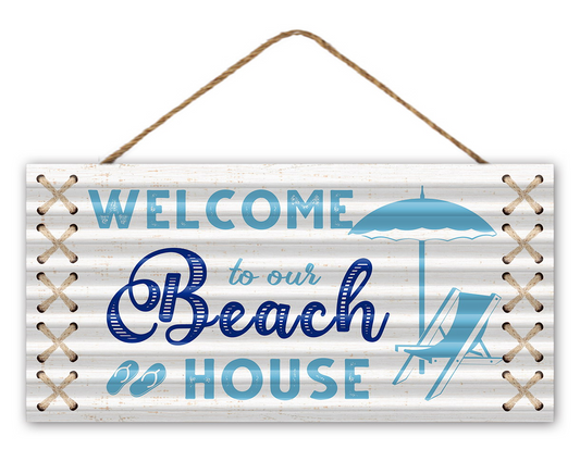 GET POSH - Signs - Beach House Welcome