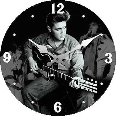 GET POSH - Wall Clock - Elvis