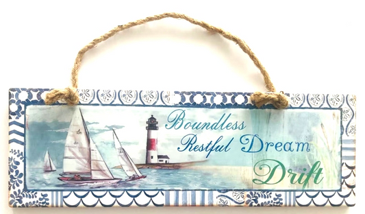 GET POSH - Signs - Ceramic Plaque - Boundless Dream