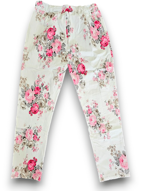 Helga May - Light Mint High Tea Ripped Pants