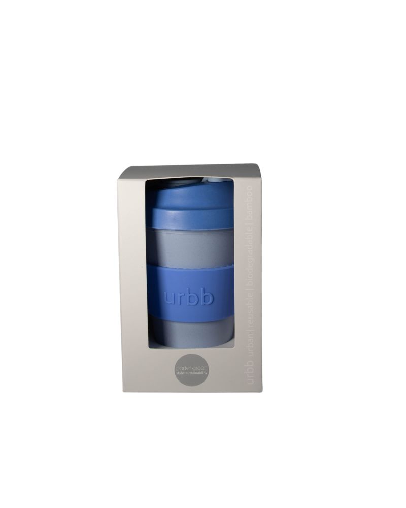 Porter Green - Sky + Kingfisher Urbb Biodegradable Bamboo Coffee Cup