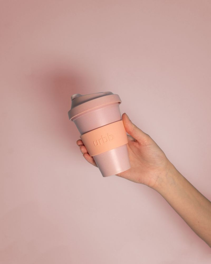 Porter Green - Peach + Petal Urbb Biodegradable Bamboo Coffee Cup