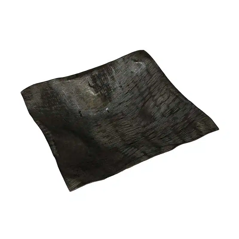 Le Forge - Aluminium Wavy Square Decorative Bowl