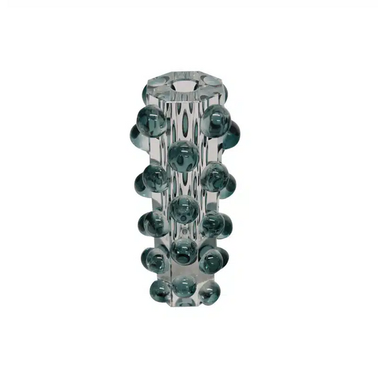 Le Forge - Crystal Dewit Vase 20cm Blue