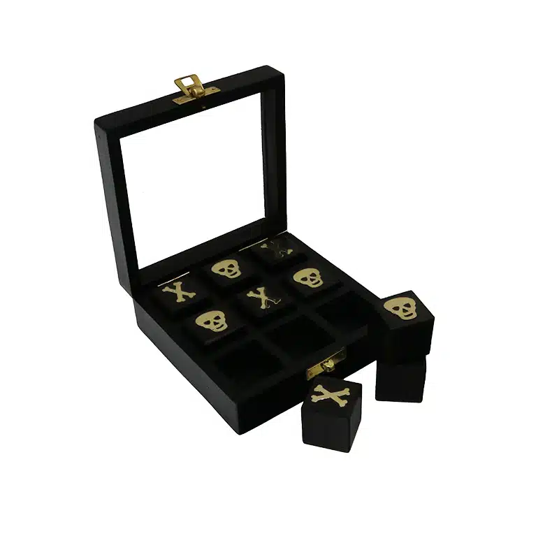 Le Forge - Tic Tac Toe Skulls Black/Brass