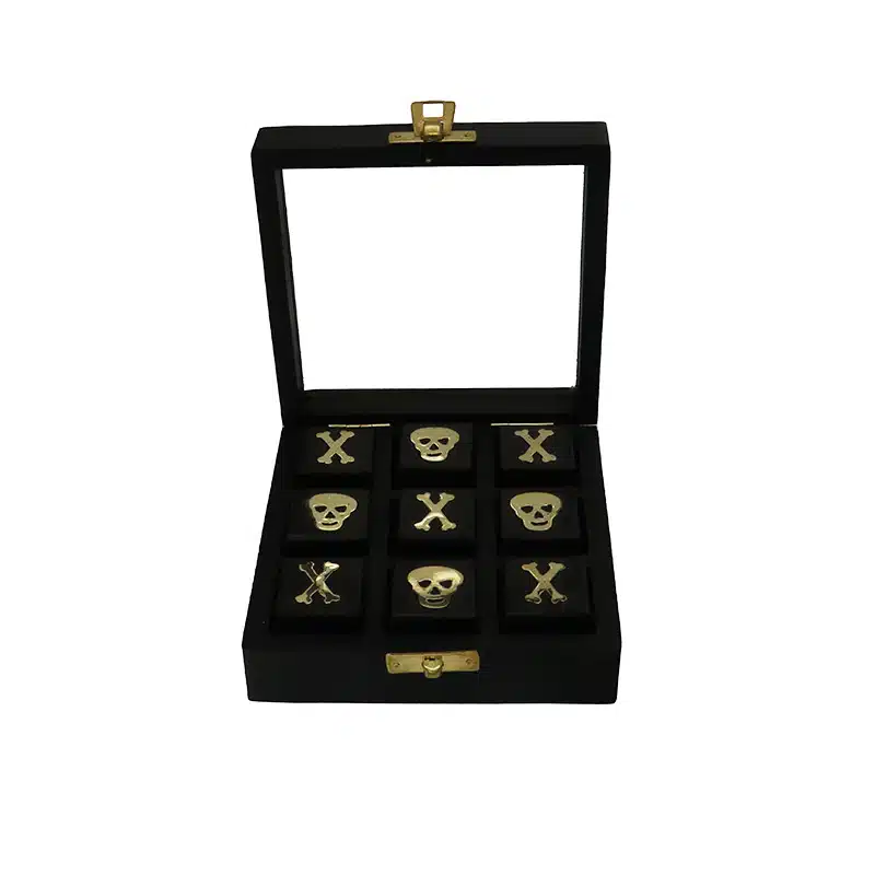 Le Forge - Tic Tac Toe Skulls Black/Brass