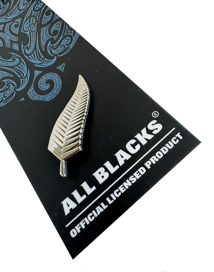 All Blacks Official Merchandise - Silver Fern Lapel