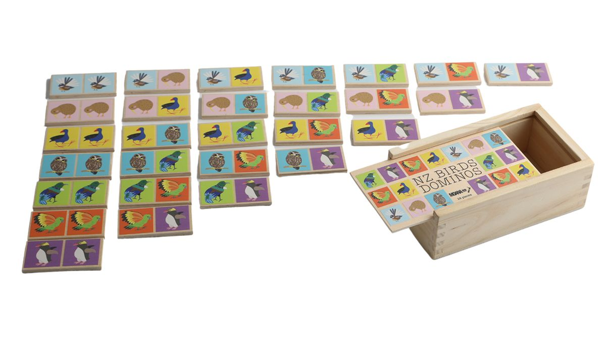 Moana Road Dominoes - NZ Birds