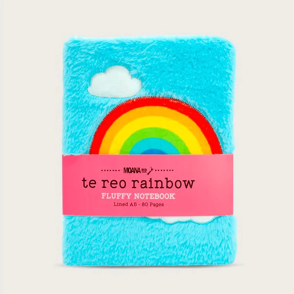 Moana Road - Fluffy Notebook