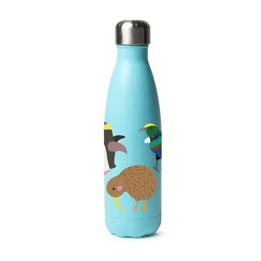 Moana Road - Stainless Steel Kiwi Birds Drink Bottle (500ml)
