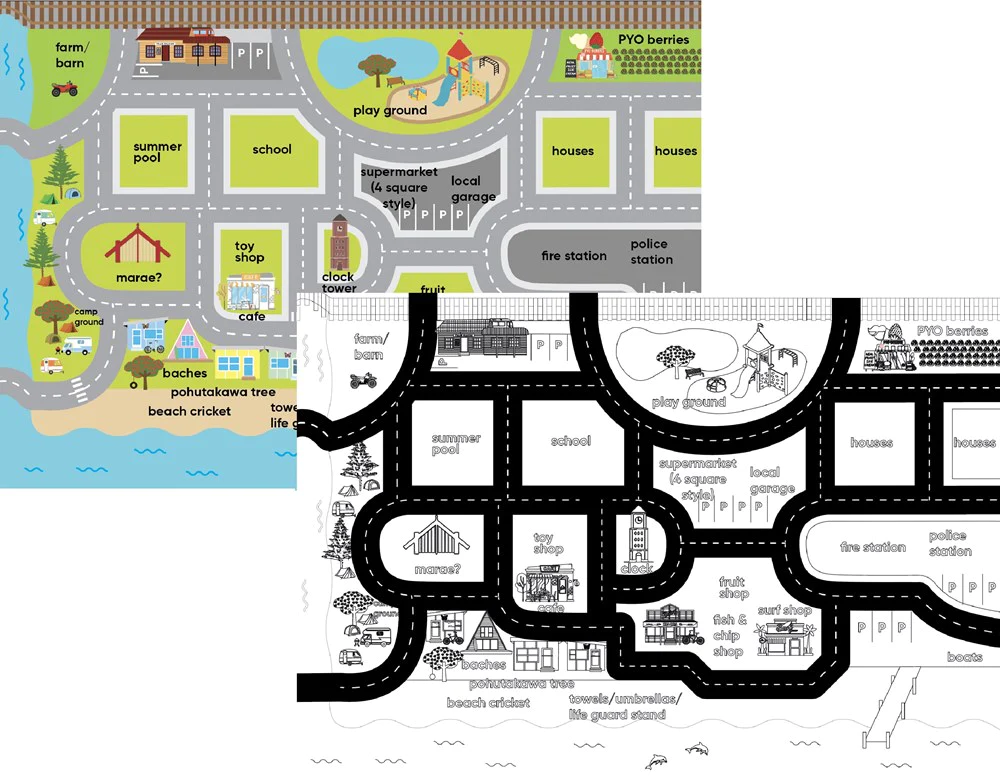 Moana Road - Kiwiana Vehicles - Wooden Set of 9