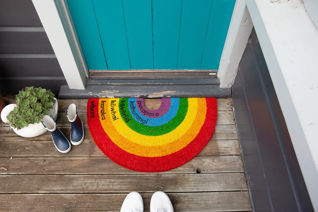 Moana Road - Rainbow Doormat