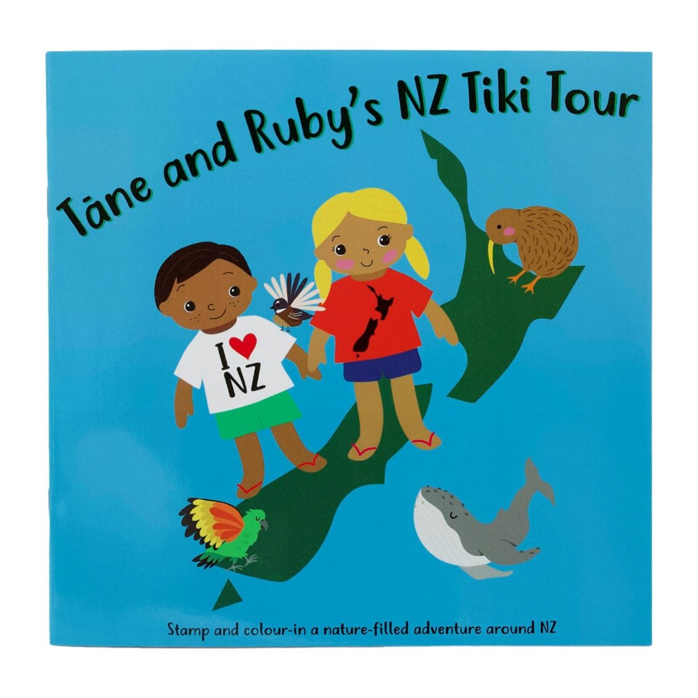 Moana Road - Tane and Ruby’s NZ Tiki Tour Stamp Kit