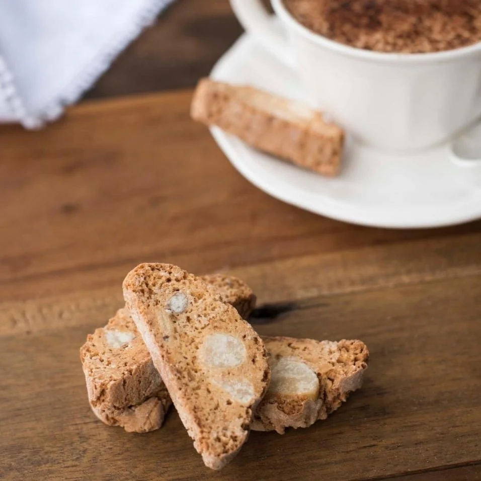 Molly Woppy - Ginger Almond Brazil Nut Biscotti Bites 125g