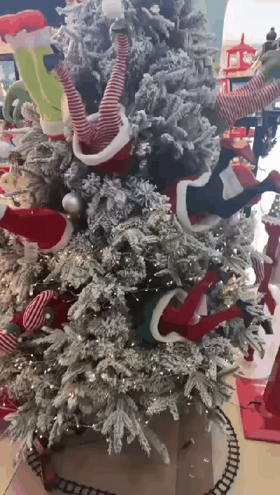 Prestige Trenz International - Christmas Animated Kicking Legs
