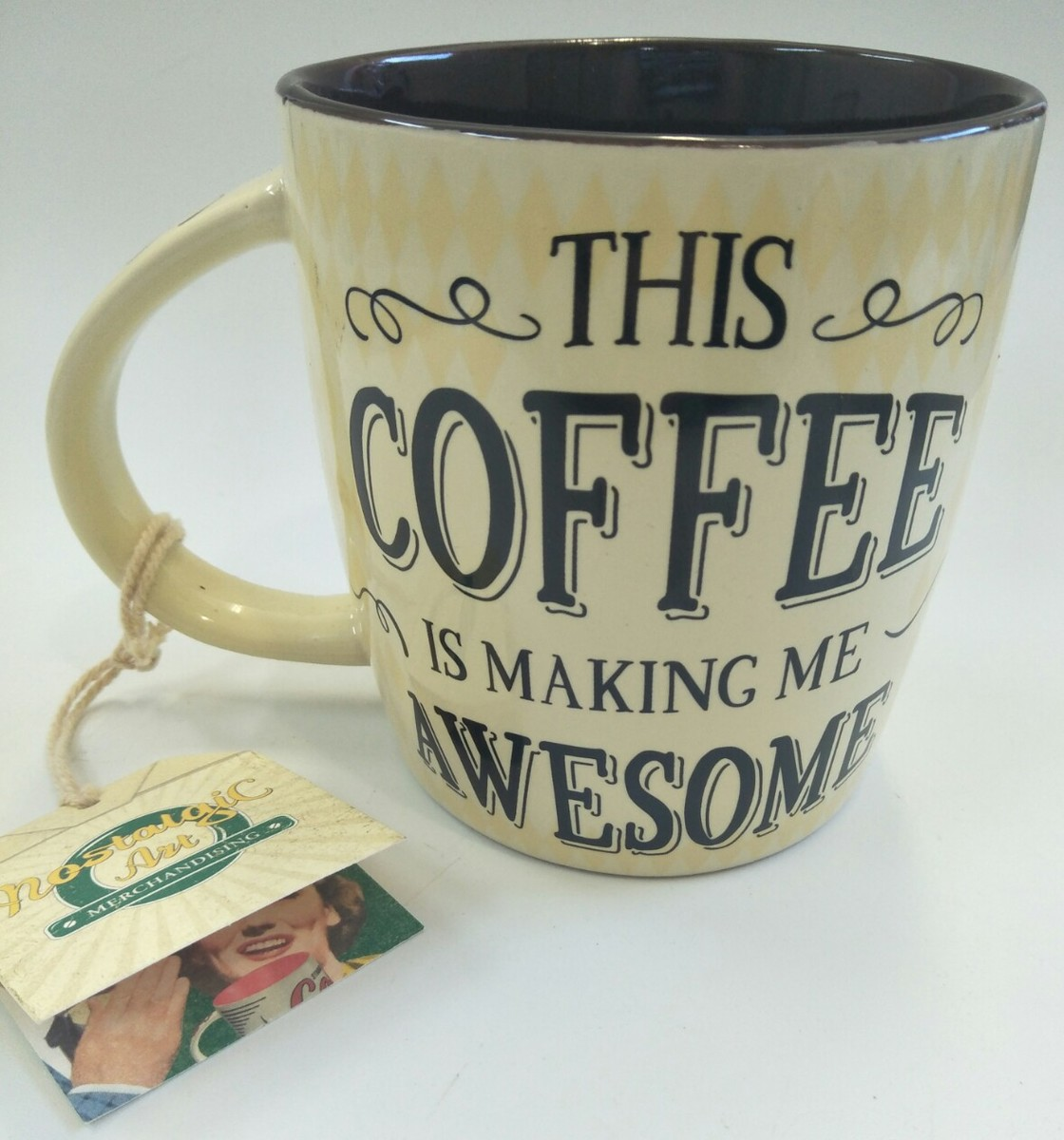 Mugs - Nostalgic Art - This Coffee Is Making Me Awesome