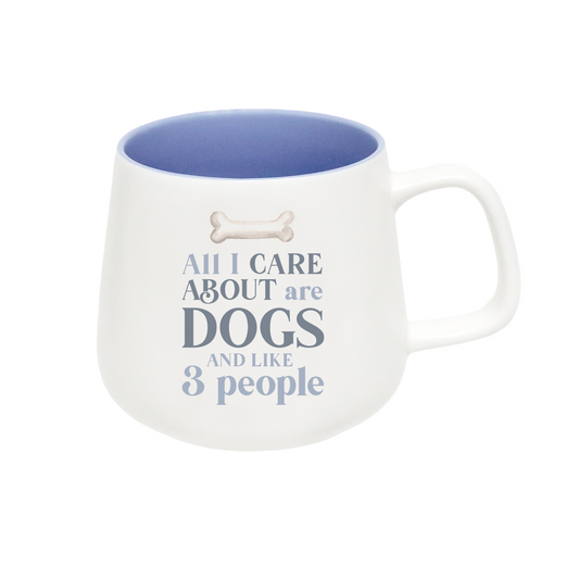 Splosh Mug - All I Care About Dogs and 3 People