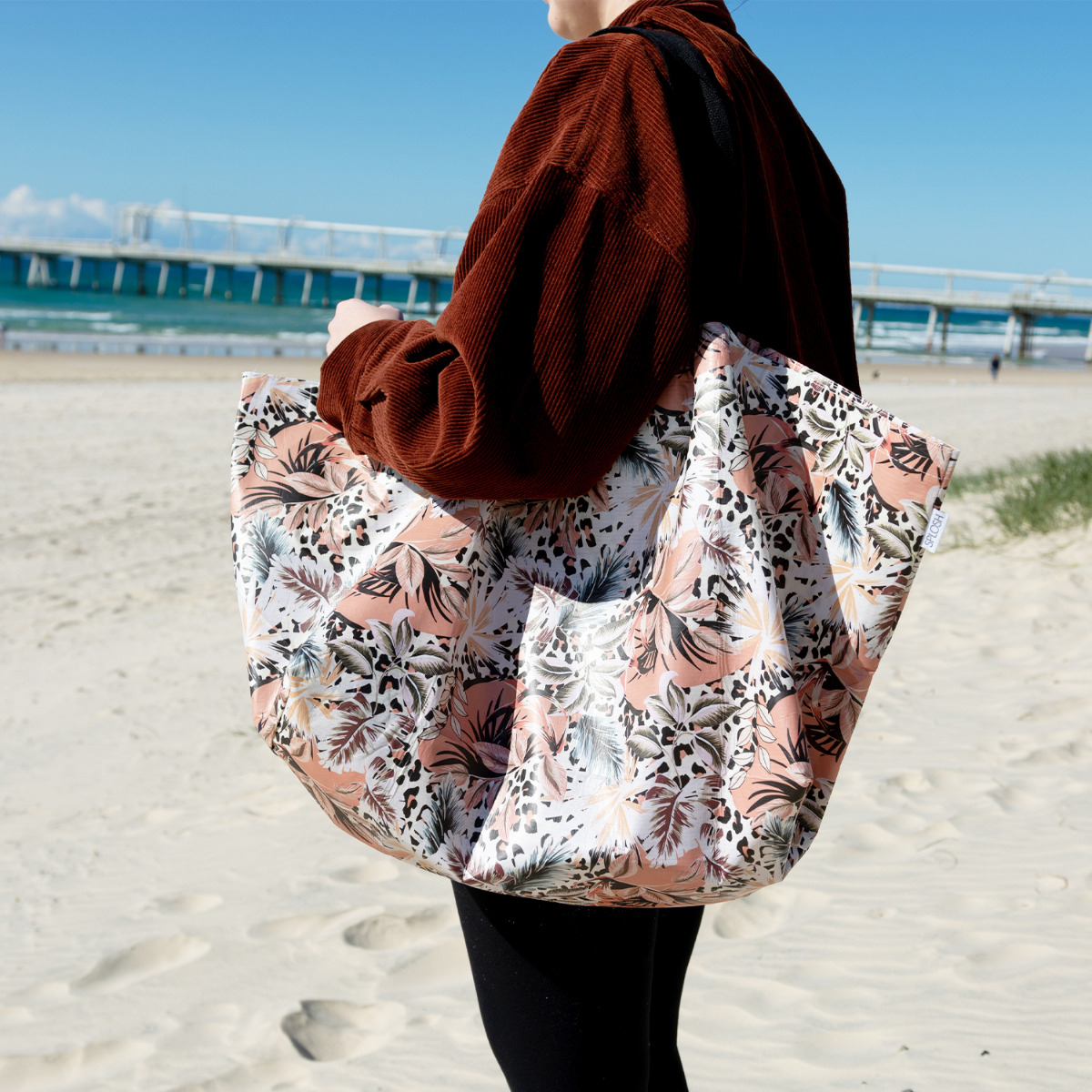 Splosh Beach Bag - Leopard
