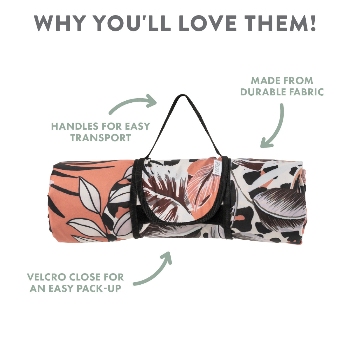 Splosh Picnic Mat - Leopard