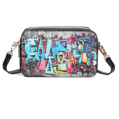 Vera May - Huda Black Vegan Fashion Handbag