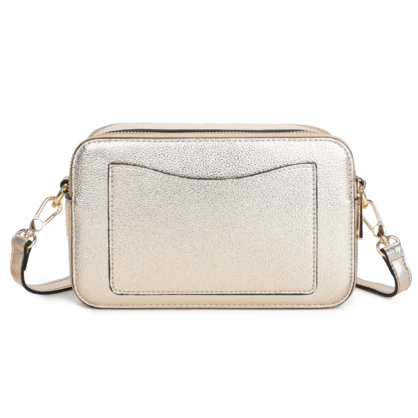 Vera May - Huda Gold Vegan Fashion Handbag