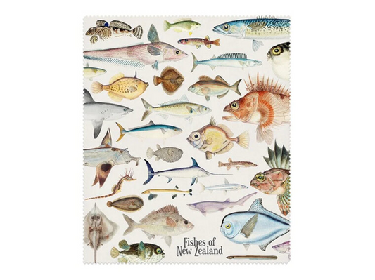 100% NZ - Fishes of New Zealand Microfibre Lens Cloth