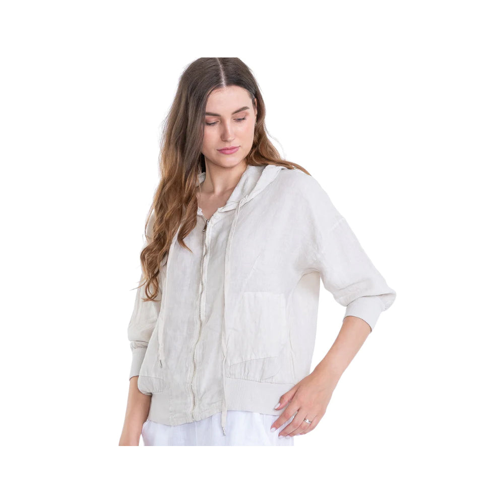 Vera May - Sabbia Italian Linen Top