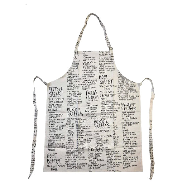 Moana Road - Apron & Mitt Set - White