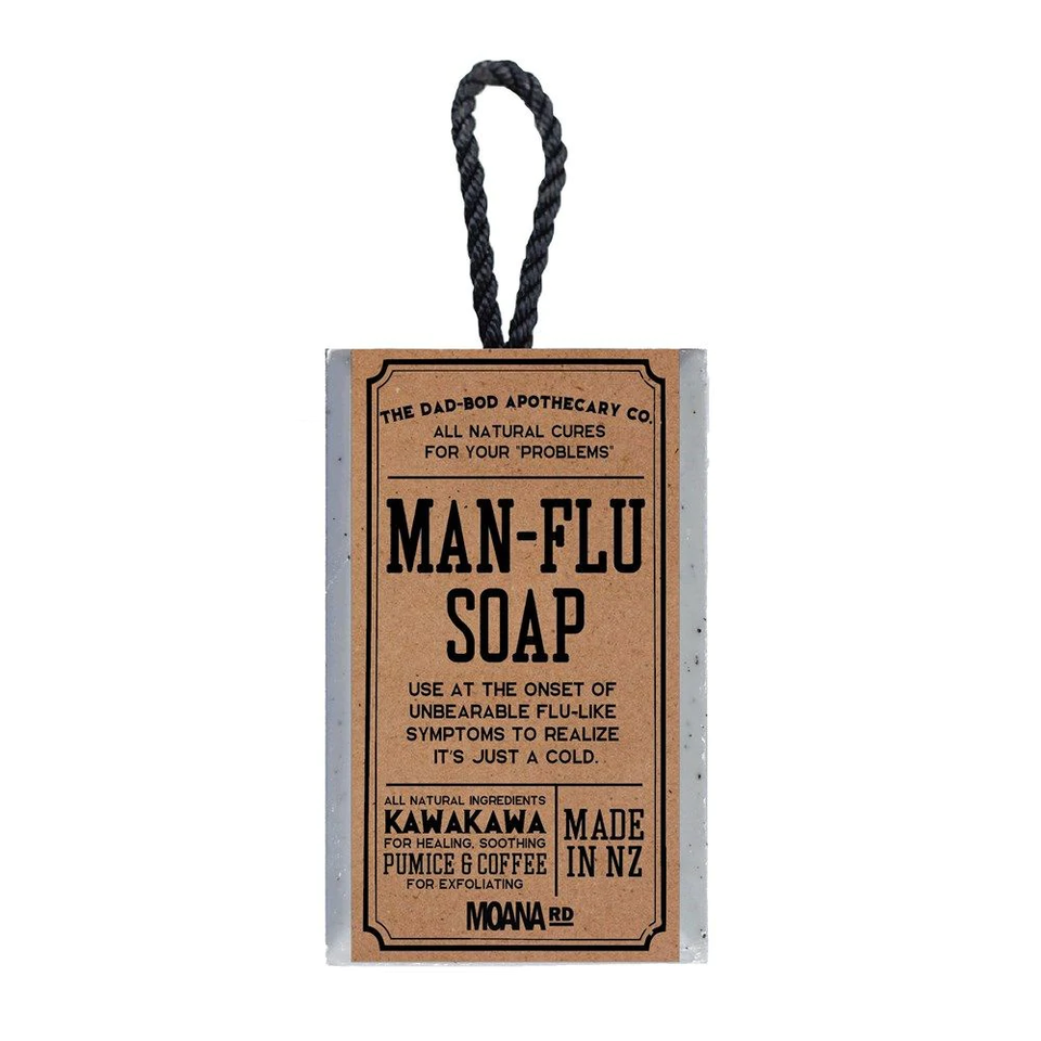 Moana Road Kawakawa Soap On A Rope - Man-Flu