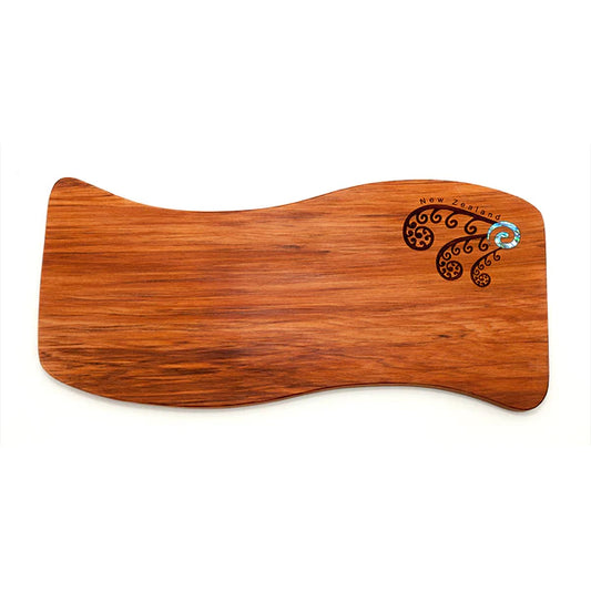 Romeyn Woodcrafts - Small  Rimu Cheese Platter - Engraved